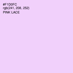 #F1D0FC - Pink Lace Color Image